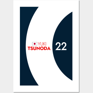 F1 2023 - #22 Tsunoda Posters and Art